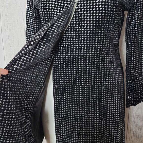 ASTR The Label Black Velvet & Silver Career Corporate Blazer Dress, size XL - Picture 5 of 7